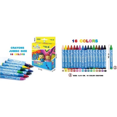 Staedtler "Noris Club" voskovky 16 farieb