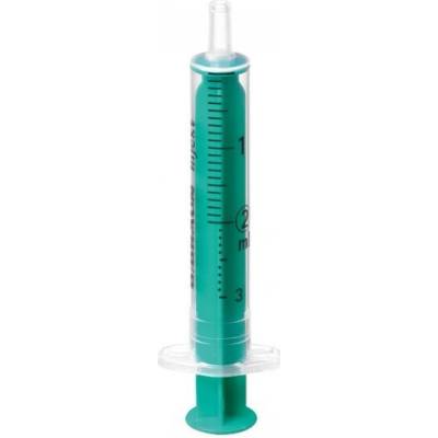 Stříkačka INJEKT 2-dílná 2ml LC modrá ster.100ks