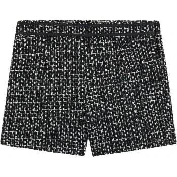 Guess Къси елегантни панталони туил за момиче със страничен цип Guess