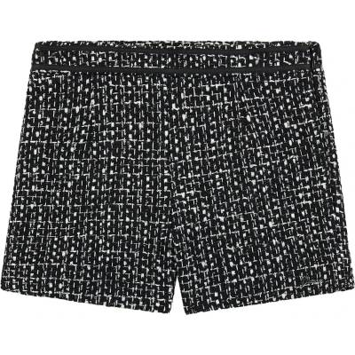 Guess Къси елегантни панталони туил за момиче със страничен цип Guess