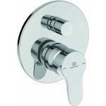 Ideal Standard Вграден смесител за вана и душ Ideal Standard Cerabase, гланциран хром, без тяло за вграждане (A7395AA)