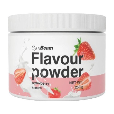 GYMBEAM Flavour powder jahodový krém 250 g