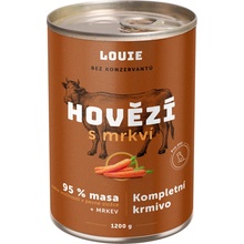 Louie Adult Hovězí s mrkví 1200 g