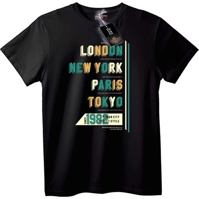 NOONEBRAND Тениска Градски стил с Глобални градове 1982 - XS, White