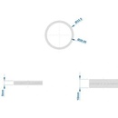 Podložky Ritchey WCS Carbon Black UD Glossy 5 x 5 mm