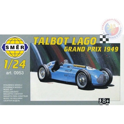 Směr Model auto Lago Talbot 1947 stavebnice auta 1:24