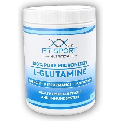 FitSport Nutrition L-Glutamine 100% Pure Micronized 550 g