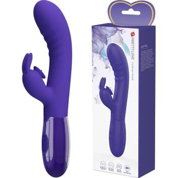 Вибратор с клитор стимулатор, презареждаем, 20, 6см. - Cerberus Youth (DEBRA01625)