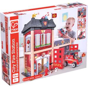 Hape Детска игра Hape - Пожарна станция (H3023)