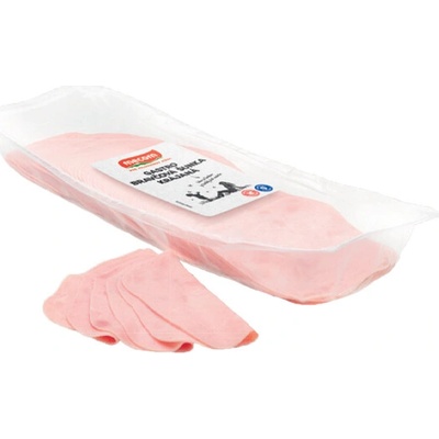Mecom Šunka bravčová krájaná 55% 1 kg
