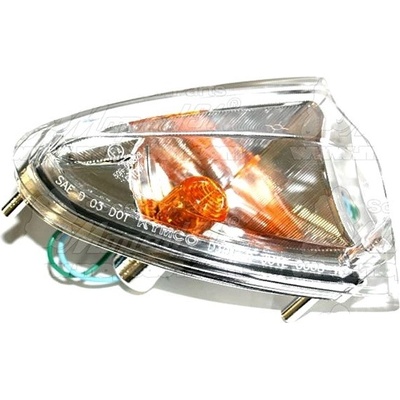 Blinkr přední levý KYMCO GRAND DINK 125-150-250 komplet průsvitný