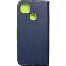 Pouzdro Fancy Diary Xiaomi Redmi 9C modré / lemon