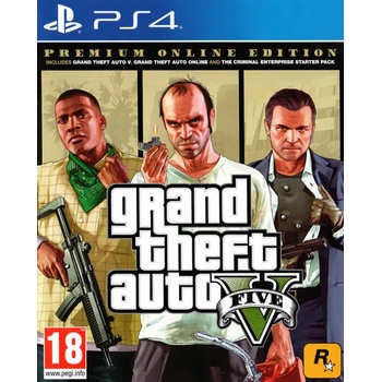 Rockstar Games Grand Theft Auto V [Premium Online Edition] (PS4)