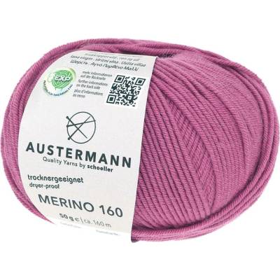 Pletací příze Austermann Merino 160 EXP Barva: 241 PINK LIPSTICK