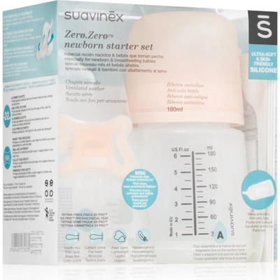 Suavinex Zero Zero Newborn Starter Set подаръчен комплект за деца от раждането им
