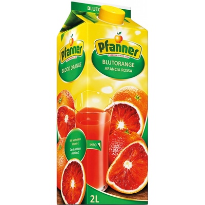 Pfanner Pomeranč červený 2 l
