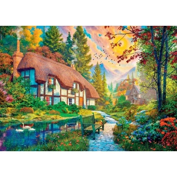 Dino - Puzzle House by the river - 2 000 piese