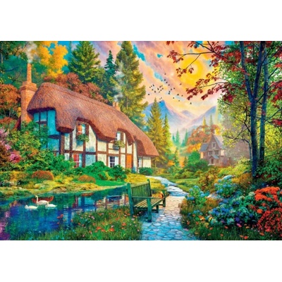 Dino - Puzzle House by the river - 2 000 piese