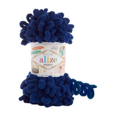 Priadza Alize Puffy 360 - tmavě modrá