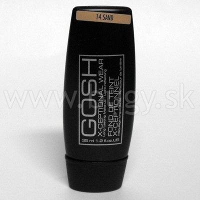 Gosh X-Ceptional Wear make-up jemný make-up Sand 14 35 ml