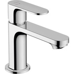 Hansgrohe Rebris S - Смесител за умивалник със сифон, CoolStart, EcoSmart, хром 72586000 (72586000)