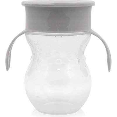 Baby Care Неразливаща се чаша Lorelli Baby Care - 360º, 270 ml, Сива (10230540003)