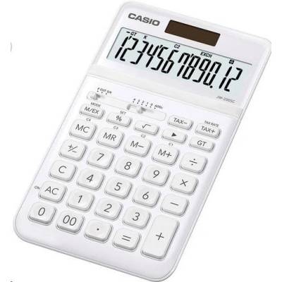 Casio Калкулатор Casio JW 200SC, Настолен, 12 dgt (JW-200SC-WE)