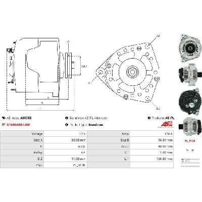 Alternátor AS-PL A0595S