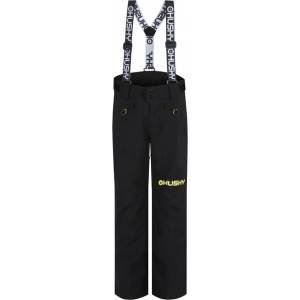 Husky Детски ски панталон Gunis Kids, черен (hsk-HT0-0518)