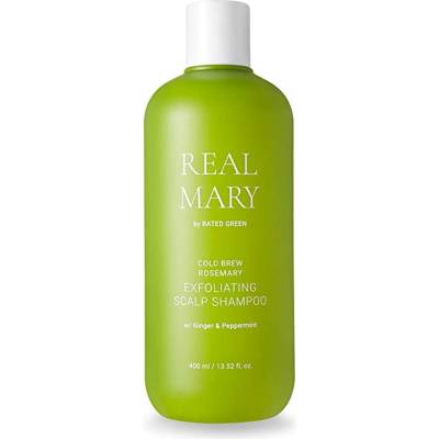 Rated Green Real Mary Exfoliating Scalp Shampoo - Дълбоко почистващ шампоан с розмарин 400мл