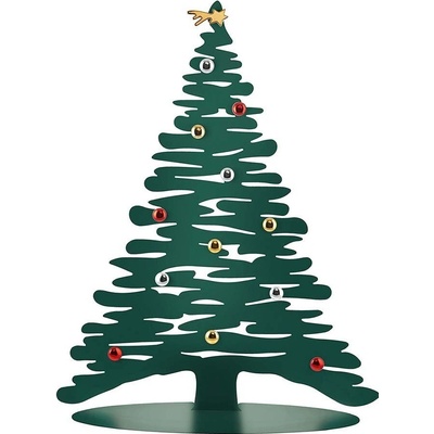 Vianočná dekorácia Alessi Bark for Christmas BM06.70.GR zelená ONE SIZE