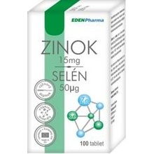 EDENPharma Zinek Selen 100 tablet