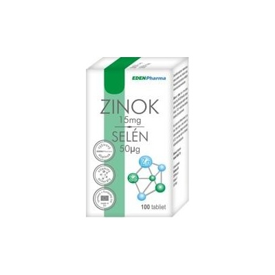 EDENPharma Zinek Selen 100 tablet