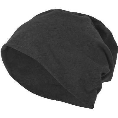 Build Your Brand strečová Jersey beanie šedá tmavá