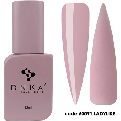 DNKa Цветна каучукова основа DNKa 0091 LadyLike 12 мл (DNKA0091)