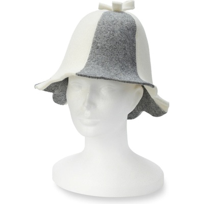 Wooline Čepice bílošedá s očkem – Sleviste.cz