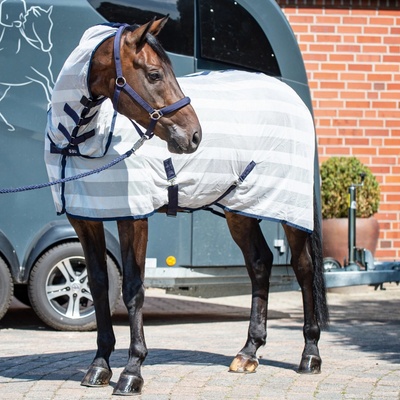 BUSSE deka proti hmyzu Stripe Plus s krkem silver – Zboží Dáma
