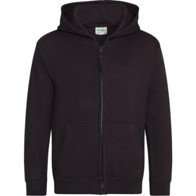 Just Hoods Detská mikina na zips JH050J Jet Black