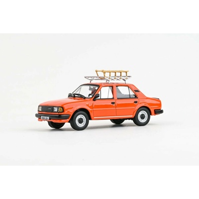 Abrex Škoda 120L 1984 Oranžová Brilantní 1:43