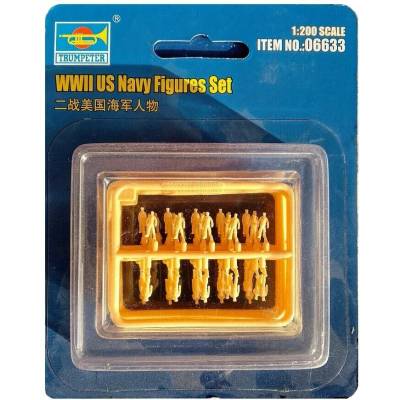 Trumpeter WWII US Navy Figures Set 1:200