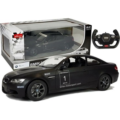 Rastar R/C Auto BMW M3 čierne na Diaľkové Ovládanie 1:14