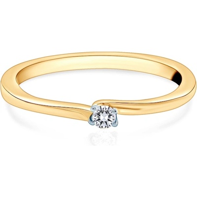 SAVICKI Годежен пръстен savicki: злато, диамант