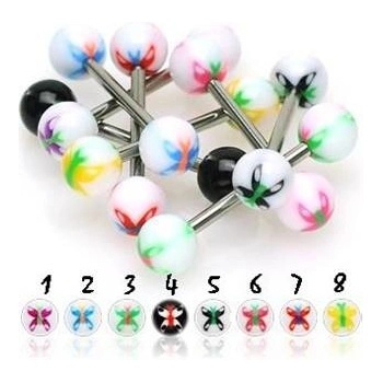 Šperky4U piercing do jazyka PJ01123-07