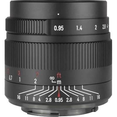 7Artisans 35mm f/0,95 APS-C Micro 4/3 A003B-M