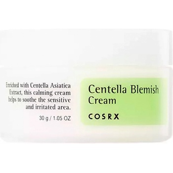 Cosrx Centella Blemish Cream Zklidňující pleťový krém 30 g