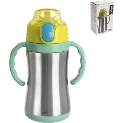 Orion 128517 Dětská termoska s víčkem zelená 330 ml – Hledejceny.cz
