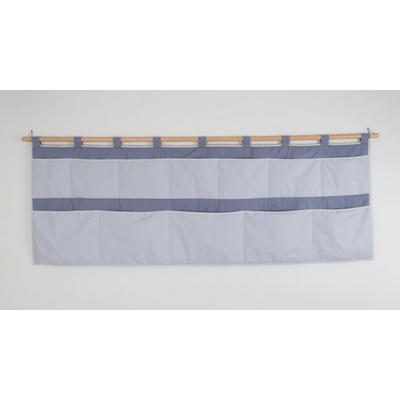 Jan peří kapsář za velkou postel 70x200 cm jednobarevný šedý – Zbozi.Blesk.cz