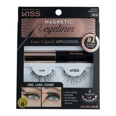 Kiss Magnetické řasy Lure černé