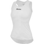 Santini Дамско горнище Santini Women's Lieve Top Baselayer Synthetic base layer - Bianco - размер M/L (114-2182-0112)