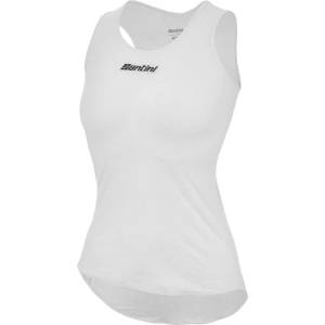 Santini Дамско горнище Santini Women's Lieve Top Baselayer Synthetic base layer - Bianco - размер M/L (114-2182-0112)